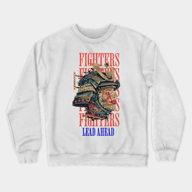 FIGHTERS LEAD AHEAD Crewneck Sweatshirt by Imaginate
